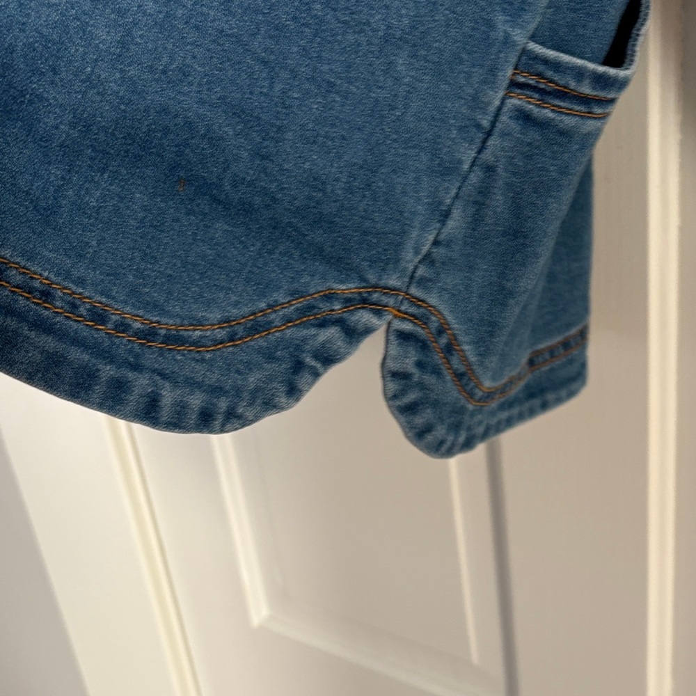 Knox Rose Dark Blue Denim Shirt Jacket - Picture 8 of 8
